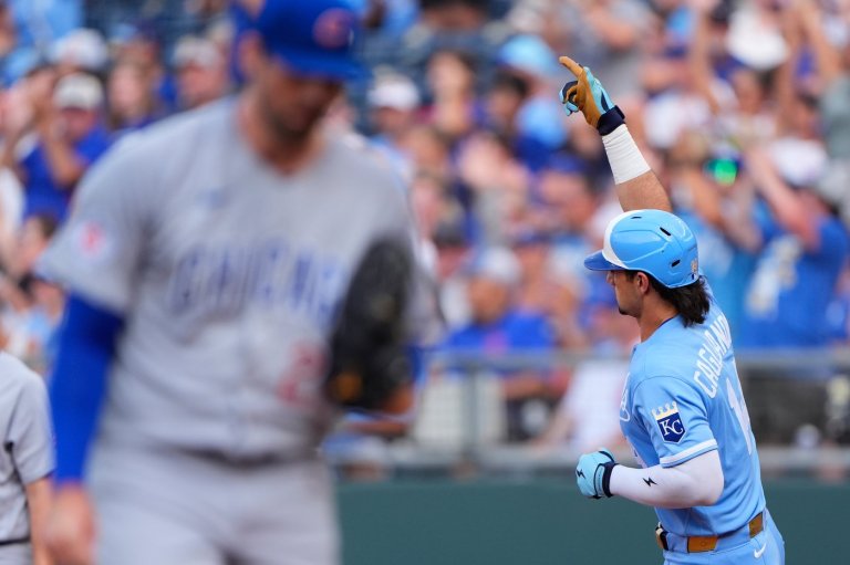 Jac Caglianone powers the Royals past Chicago 6-3 as Clay Holmes makes a shaky debut for the Cubs | iNFOnews.ca