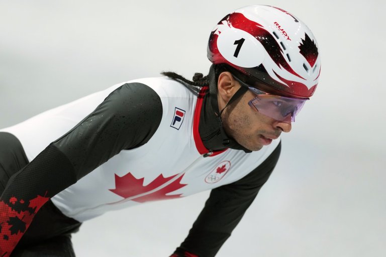 Short-track speedskating star Dandjinou to try long track at Canadian championships | iNFOnews.ca