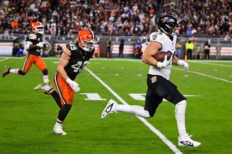 Ravens came up with a creative solution in short yardage. That was the difference against Browns | iNFOnews.ca