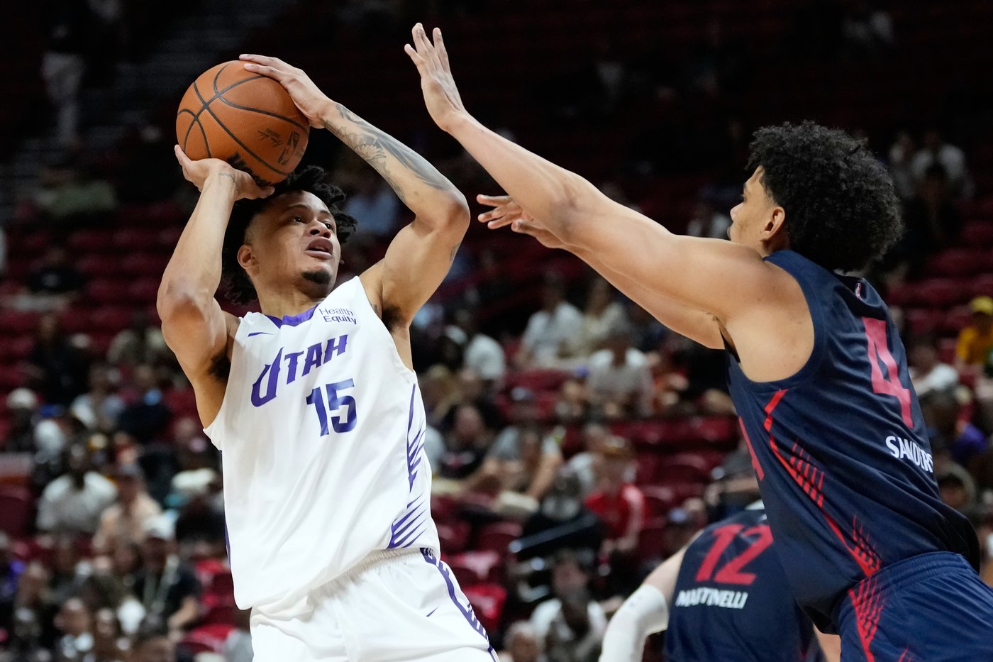 Jazz guard Trey Alexander stretchered off with bruised rib in NBA Summer League game | iNFOnews.ca Jazz guard Trey Alexander stretchered off with bruised rib in NBA Summer League game | iNFOnews.ca