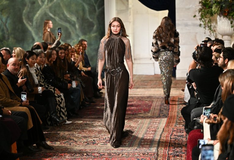Ralph Lauren's fall 2026 collection a mix of romantic adventure with metallic flair | iNFOnews.ca