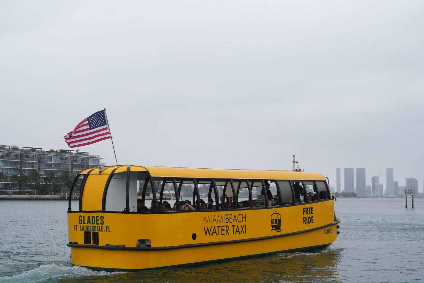 New water taxi service launches between Miami and Miami Beach | iNFOnews.ca