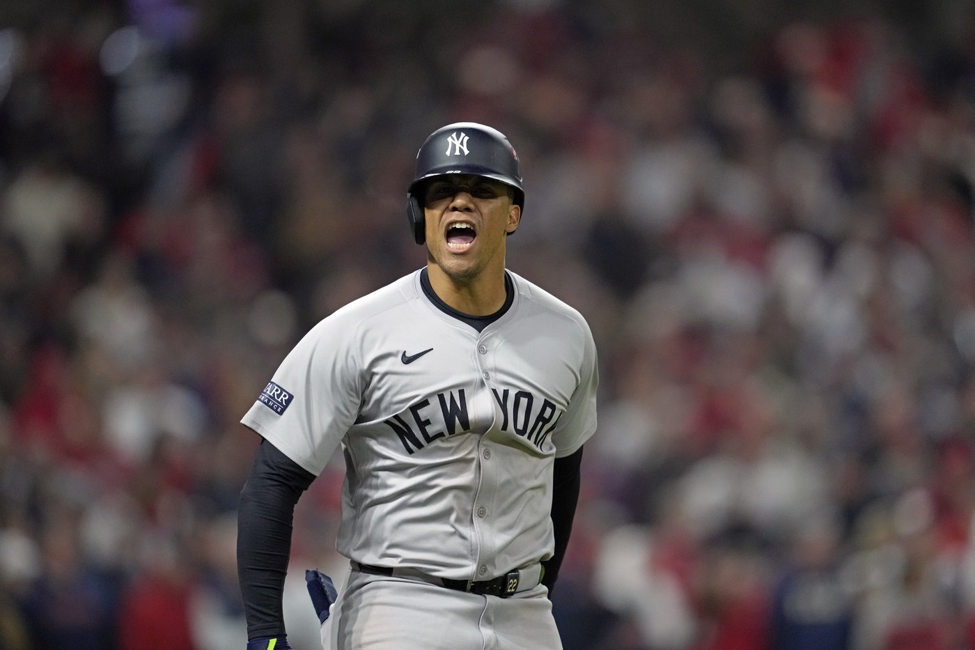 Juan Soto's 3-run homer in 10th sends Yankees past Guardians 5-2 and into World Series for 41st time | iNFOnews.ca