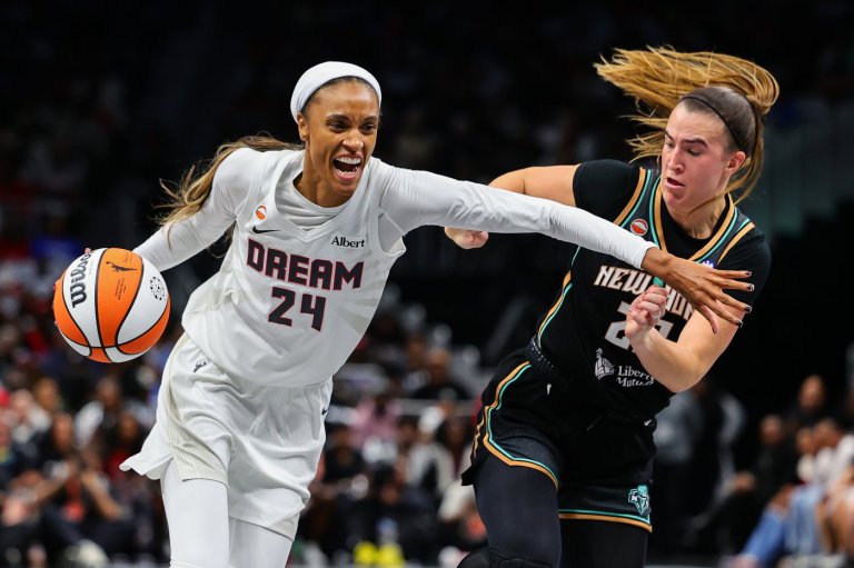 Canada's big day, team defense carries Dream to 92-82 win over Liberty in WNBA semifinals | iNFOnews.ca