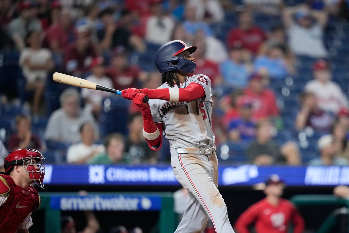 Abrams hits tiebreaking triple in 11th and pitcher Mikolas drives in run as Nats beat Phils 10-4 | iNFOnews.ca Abrams hits tiebreaking triple in 11th and pitcher Mikolas drives in run as Nats beat Phils 10-4 | iNFOnews.ca
