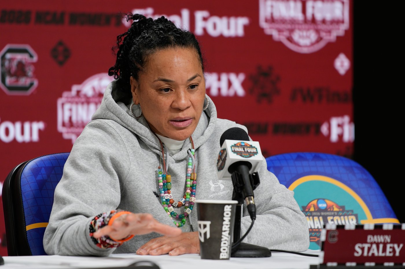 South Carolina's Staley says it is time to move past her Final Four skirmish with UConn's Auriemma | iNFOnews.ca South Carolina's Staley says it is time to move past her Final Four skirmish with UConn's Auriemma | iNFOnews.ca