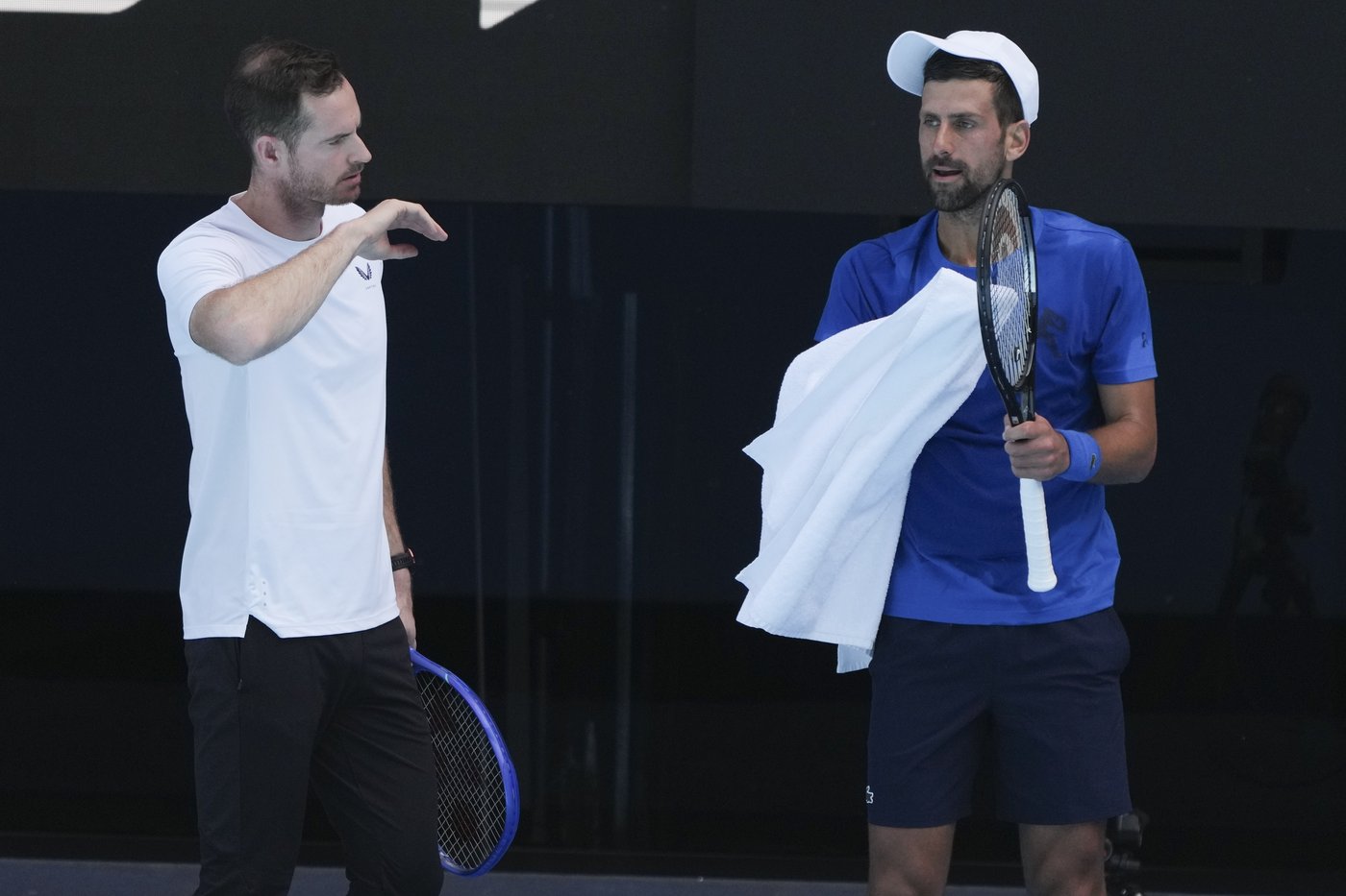 Imagine if Messi coached Ronaldo: Novak Djokovic and Andy Murray team up at the Australian Open | iNFOnews.ca Imagine if Messi coached Ronaldo: Novak Djokovic and Andy Murray team up at the Australian Open | iNFOnews.ca