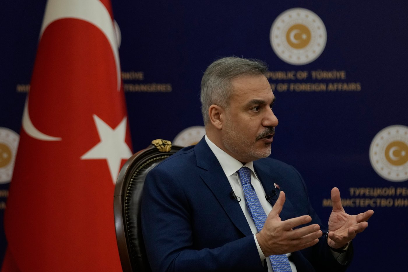 AP Exclusive: Turkey's Foreign Minister Hakan Fidan talks diplomatic efforts as regional war rages | iNFOnews.ca