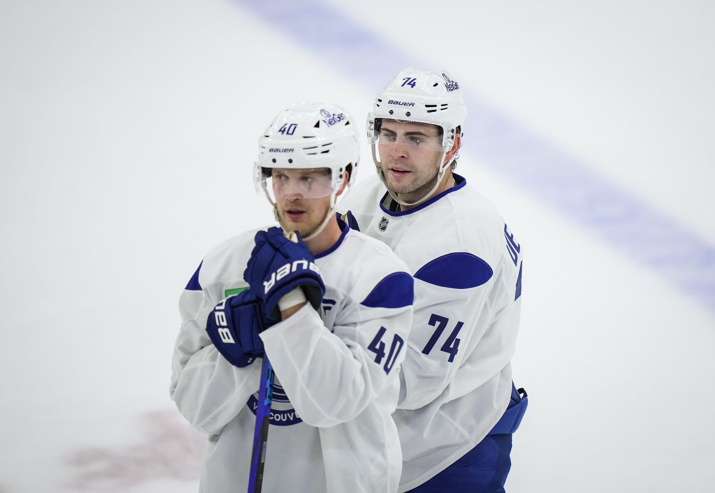 Canucks training camp 'nerve wracking' for new addition DeBrusk | iNFOnews.ca