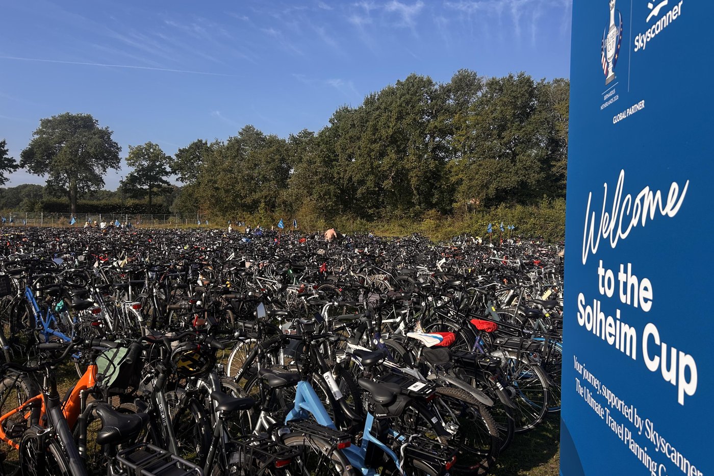 Solheim Cup fans arrive the Dutch way, with thousands of bikes at Bernardus Golf | iNFOnews.ca Solheim Cup fans arrive the Dutch way, with thousands of bikes at Bernardus Golf | iNFOnews.ca