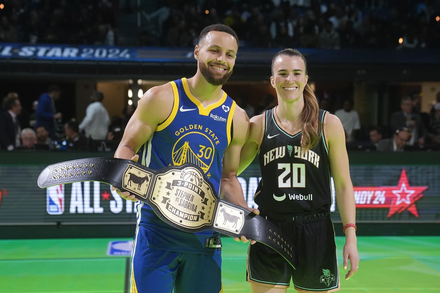 Steph vs. Sabrina, the big hit of All-Star weekend last year, won't happen this year | iNFOnews.ca Steph vs. Sabrina, the big hit of All-Star weekend last year, won't happen this year | iNFOnews.ca