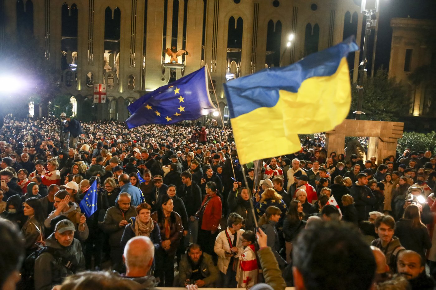 Tens of thousands rally in Georgia to denounce the parliamentary election they say was rigged | iNFOnews.ca