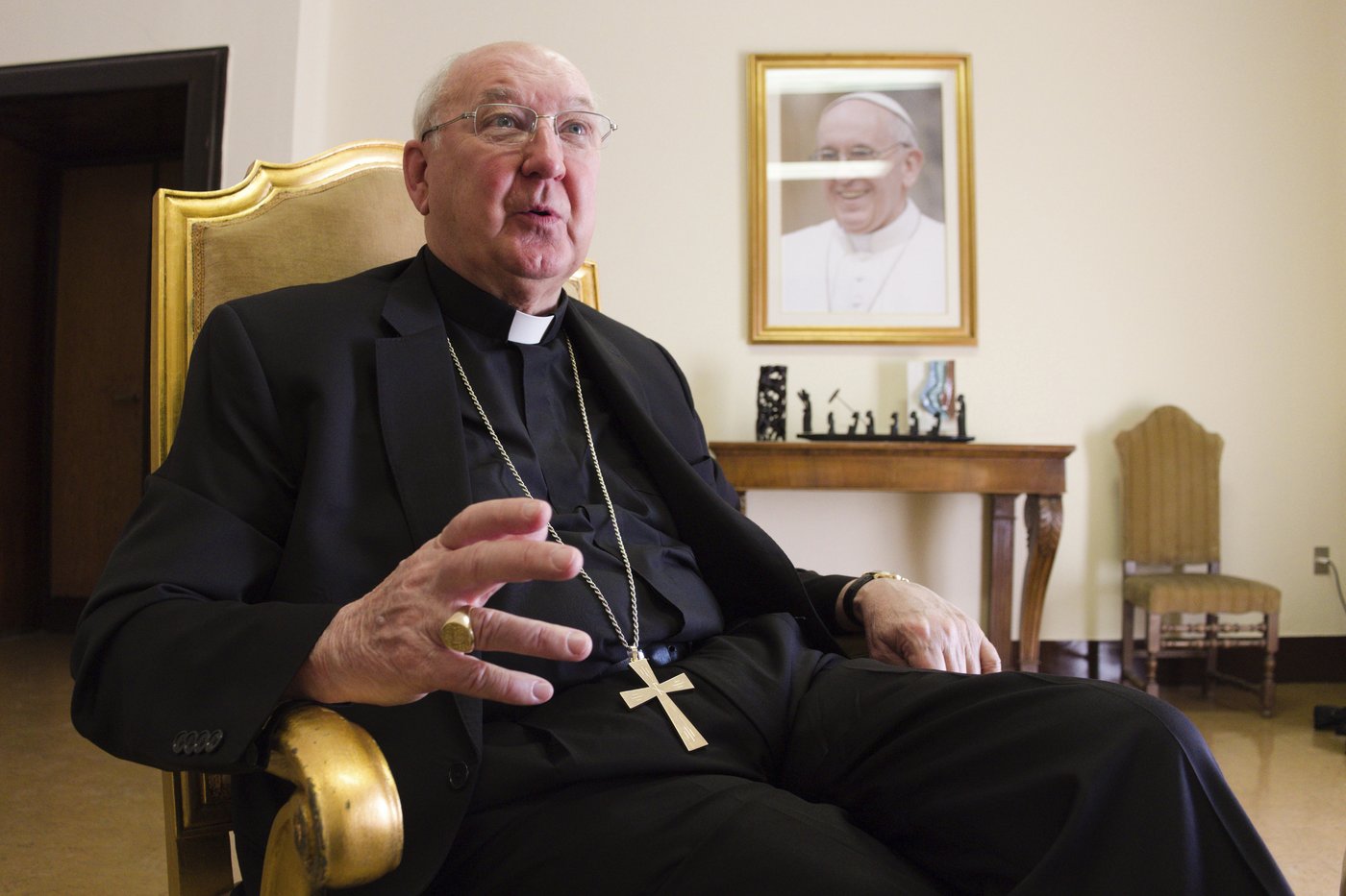 An Irish-born American cardinal is entrusted as the 'camerlengo,' running the Holy See between popes | iNFOnews.ca