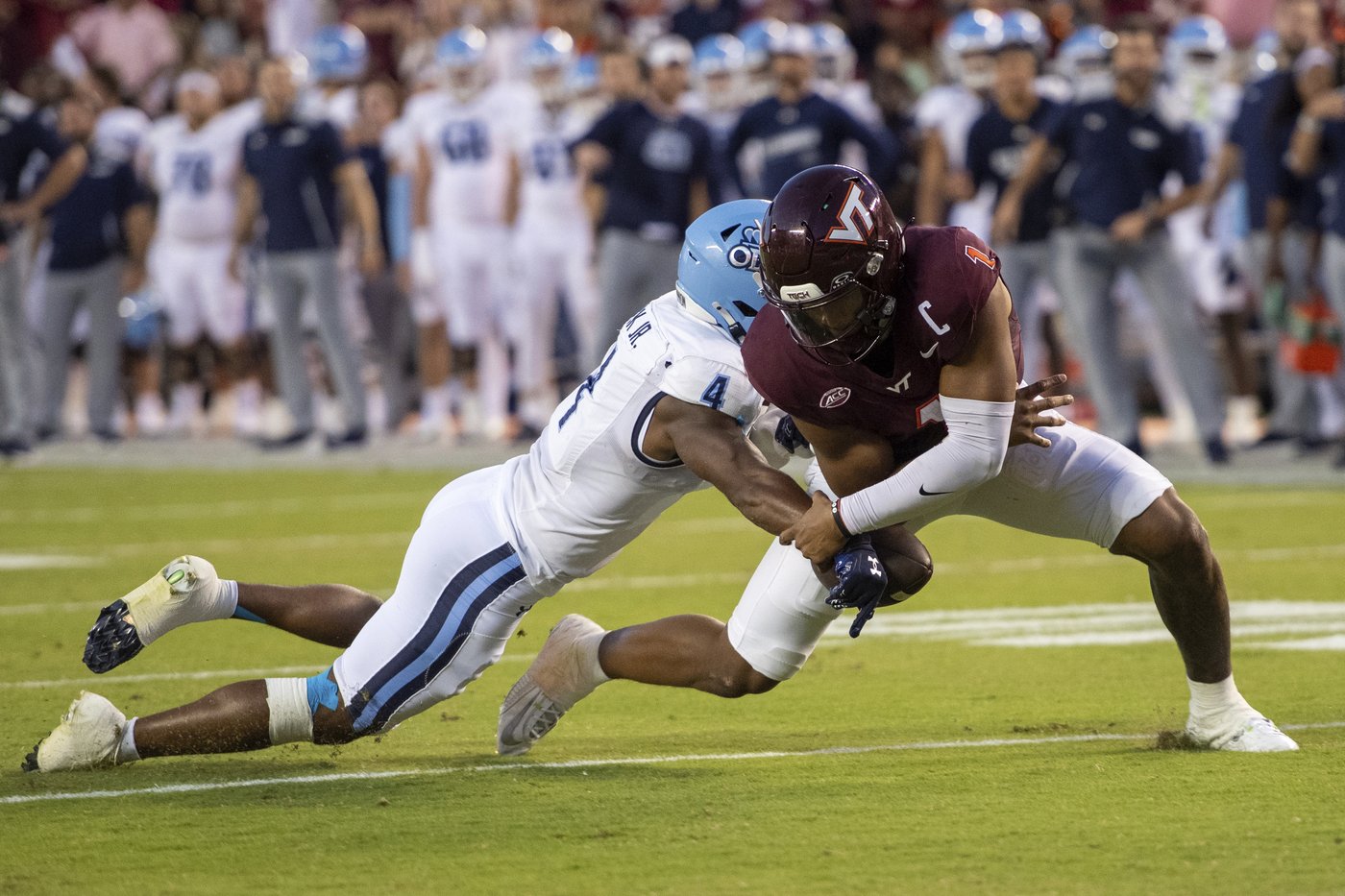 Colton Joseph's big day carries Old Dominion to 45-26 upset of Virginia Tech | iNFOnews.ca Colton Joseph's big day carries Old Dominion to 45-26 upset of Virginia Tech | iNFOnews.ca