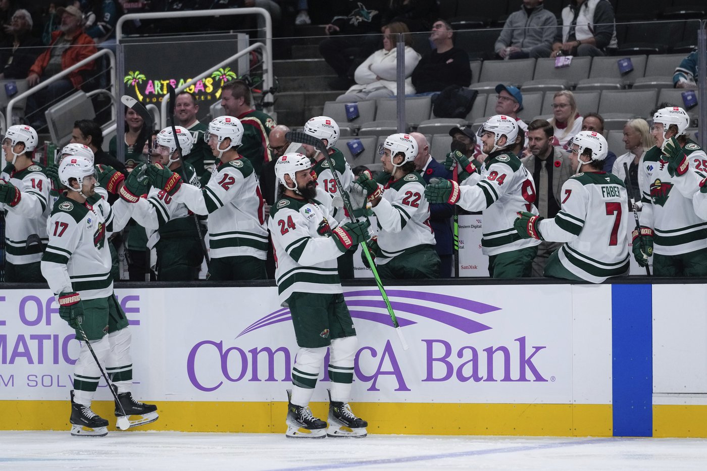 Boldy scores twice, Kaprizov has three assists in Wild's 5-2 win over Sharks | iNFOnews.ca Boldy scores twice, Kaprizov has three assists in Wild's 5-2 win over Sharks | iNFOnews.ca