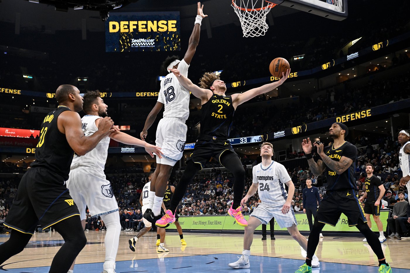 Will Richard scores 21 as Warriors put 8 players in double figures and beat the Grizzlies 133-112 | iNFOnews.ca