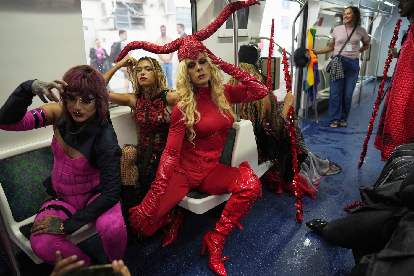 PHOTO COLLECTION: LGBTQ+ models showcase Lady Gaga-inspired outfits | iNFOnews.ca
