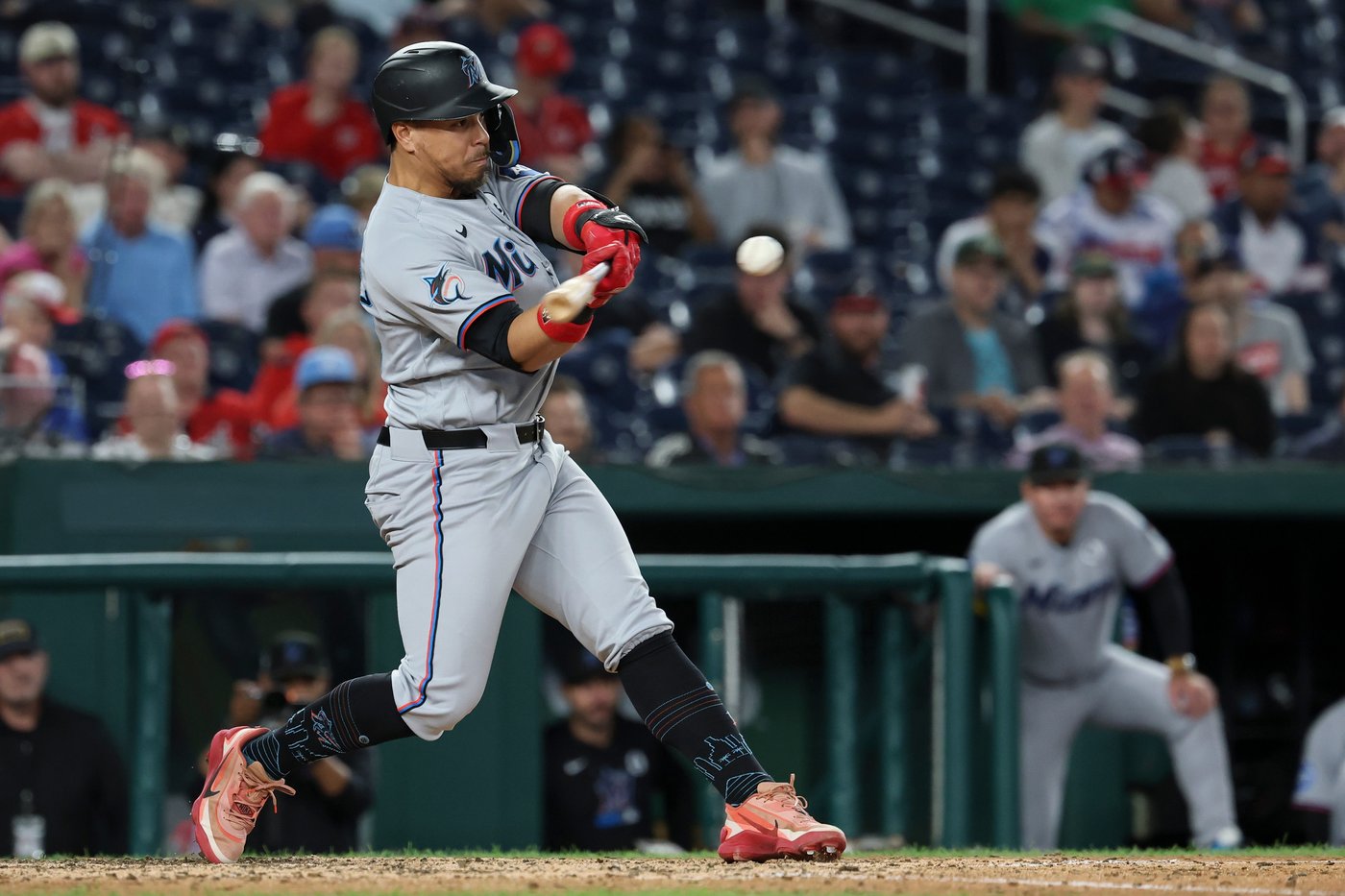 Marlins hit 3 straight homers and hold Nationals hitless until 6th inning of 7-3 victory | iNFOnews.ca