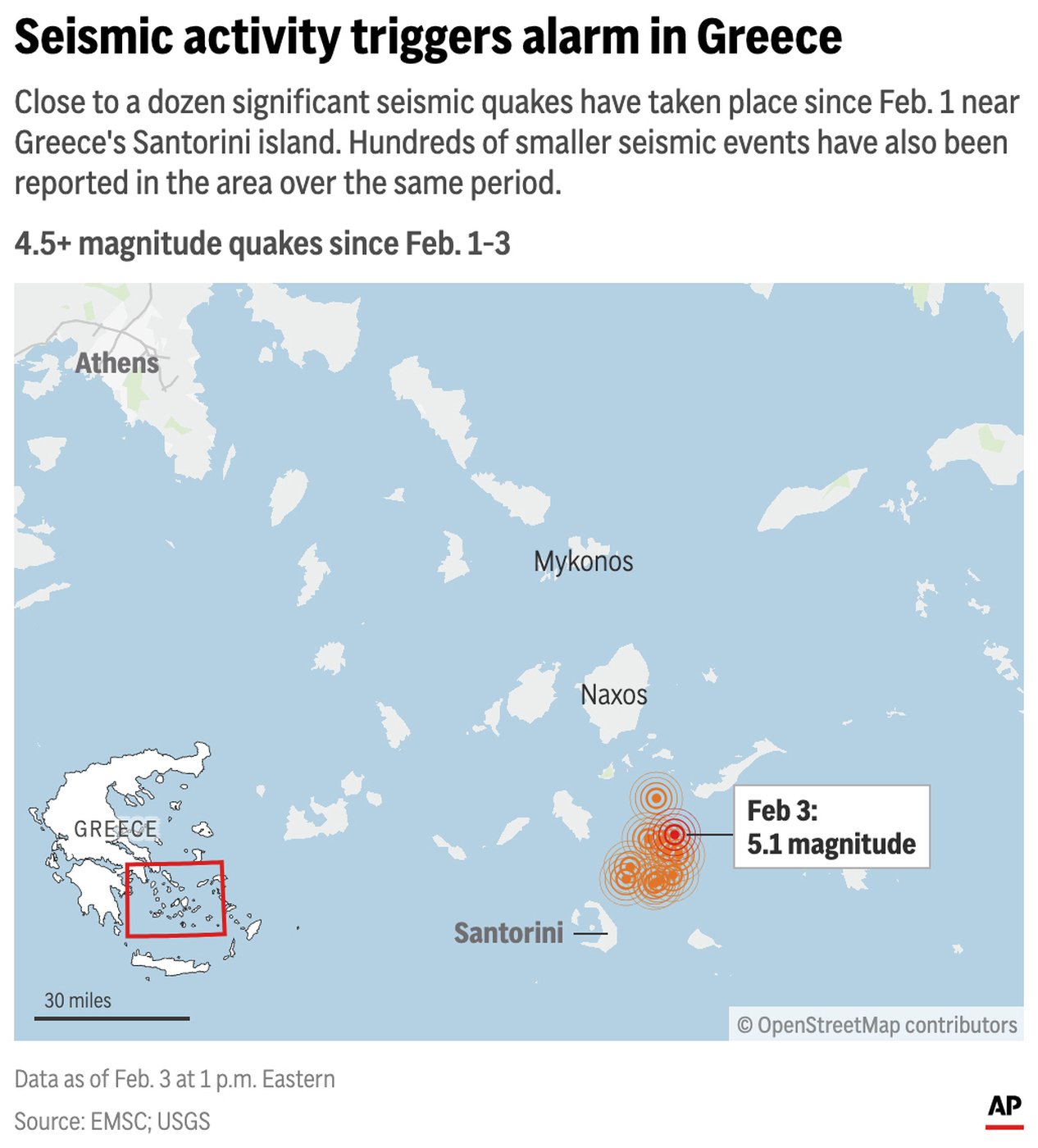 Emergency crews deployed on Santorini as an earthquake swarm worries Greek experts | iNFOnews.ca Emergency crews deployed on Santorini as an earthquake swarm worries Greek experts | iNFOnews.ca