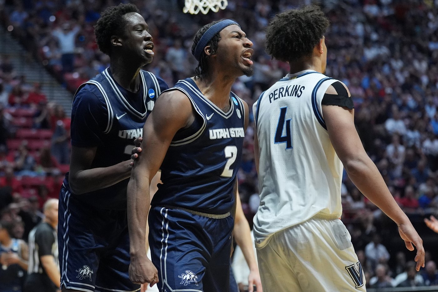 Collins scores 20 points to lead Utah State over Villanova 86-76 in March Madness | iNFOnews.ca Collins scores 20 points to lead Utah State over Villanova 86-76 in March Madness | iNFOnews.ca