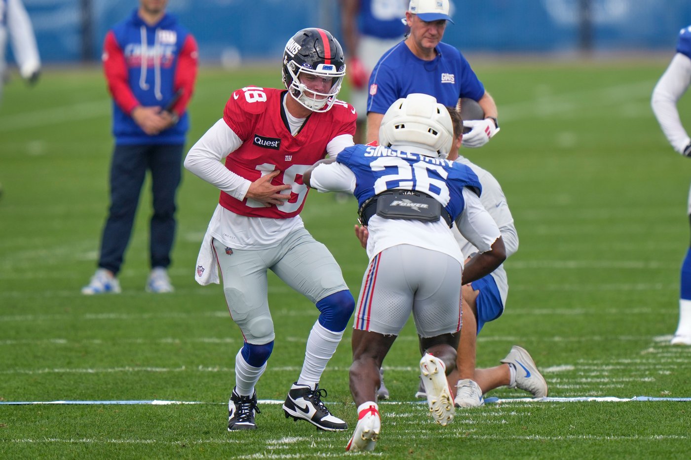 J.J. McCarthy joins the Giants with an unclear path to being their starting quarterback | iNFOnews.ca J.J. McCarthy joins the Giants with an unclear path to being their starting quarterback | iNFOnews.ca