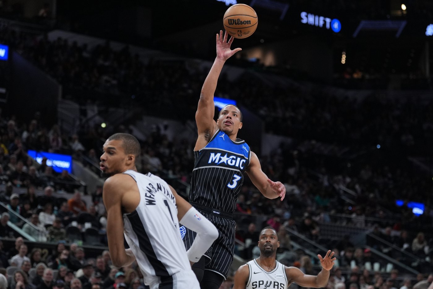 Wembanyama fuels early surge in late start as Spurs overcome travel woes to beat Magic | iNFOnews.ca Wembanyama fuels early surge in late start as Spurs overcome travel woes to beat Magic | iNFOnews.ca