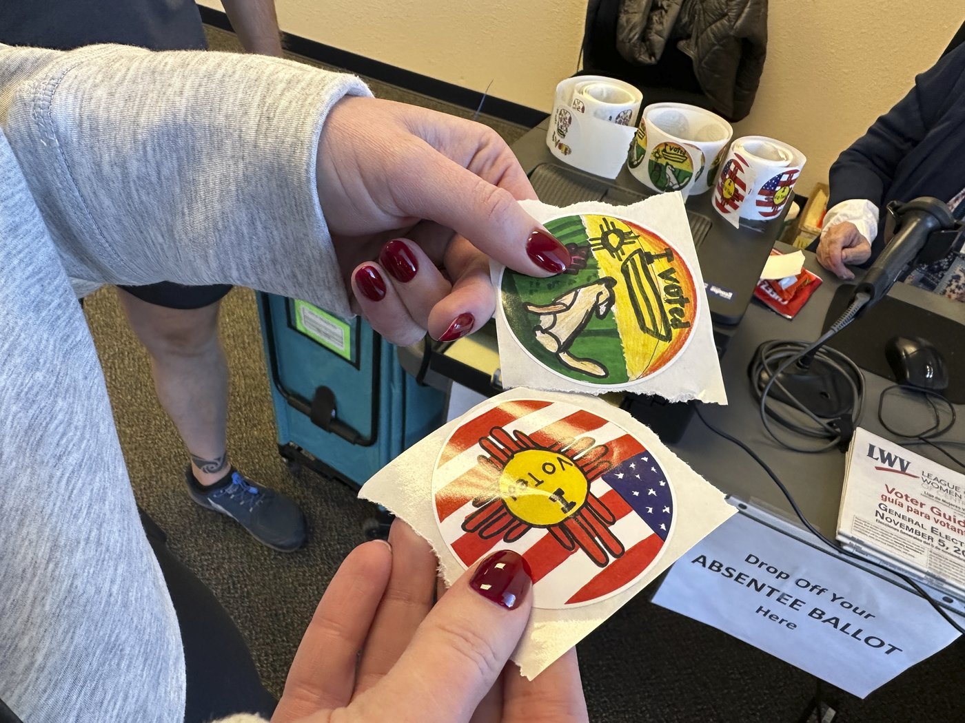 Creative 'I Voted' stickers branch out beyond the familiar flag design | iNFOnews.ca