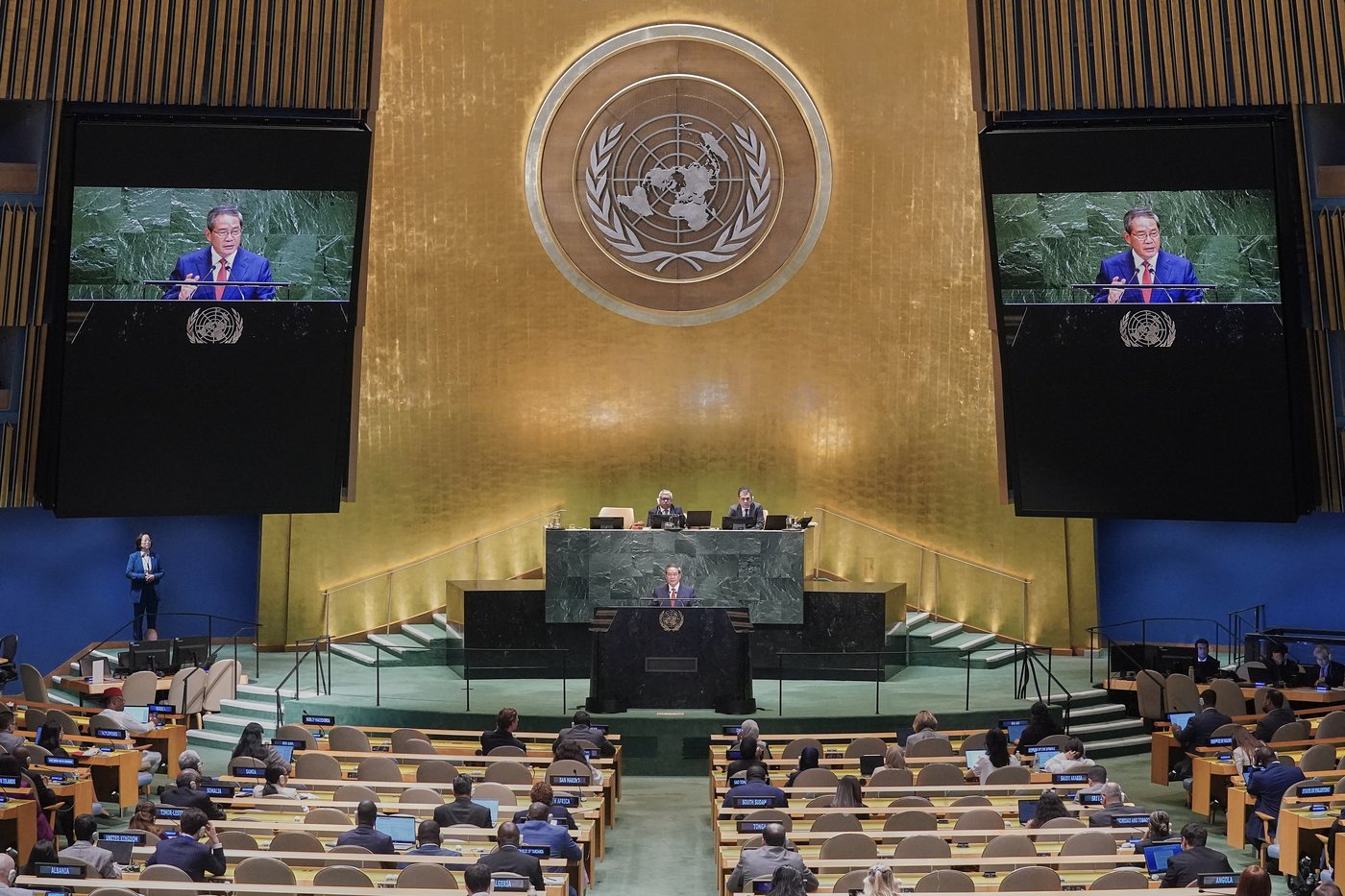 China's No. 2 leader, in debut of sorts on world stage at UN, echoes his nation's concern about US | iNFOnews.ca China's No. 2 leader, in debut of sorts on world stage at UN, echoes his nation's concern about US | iNFOnews.ca