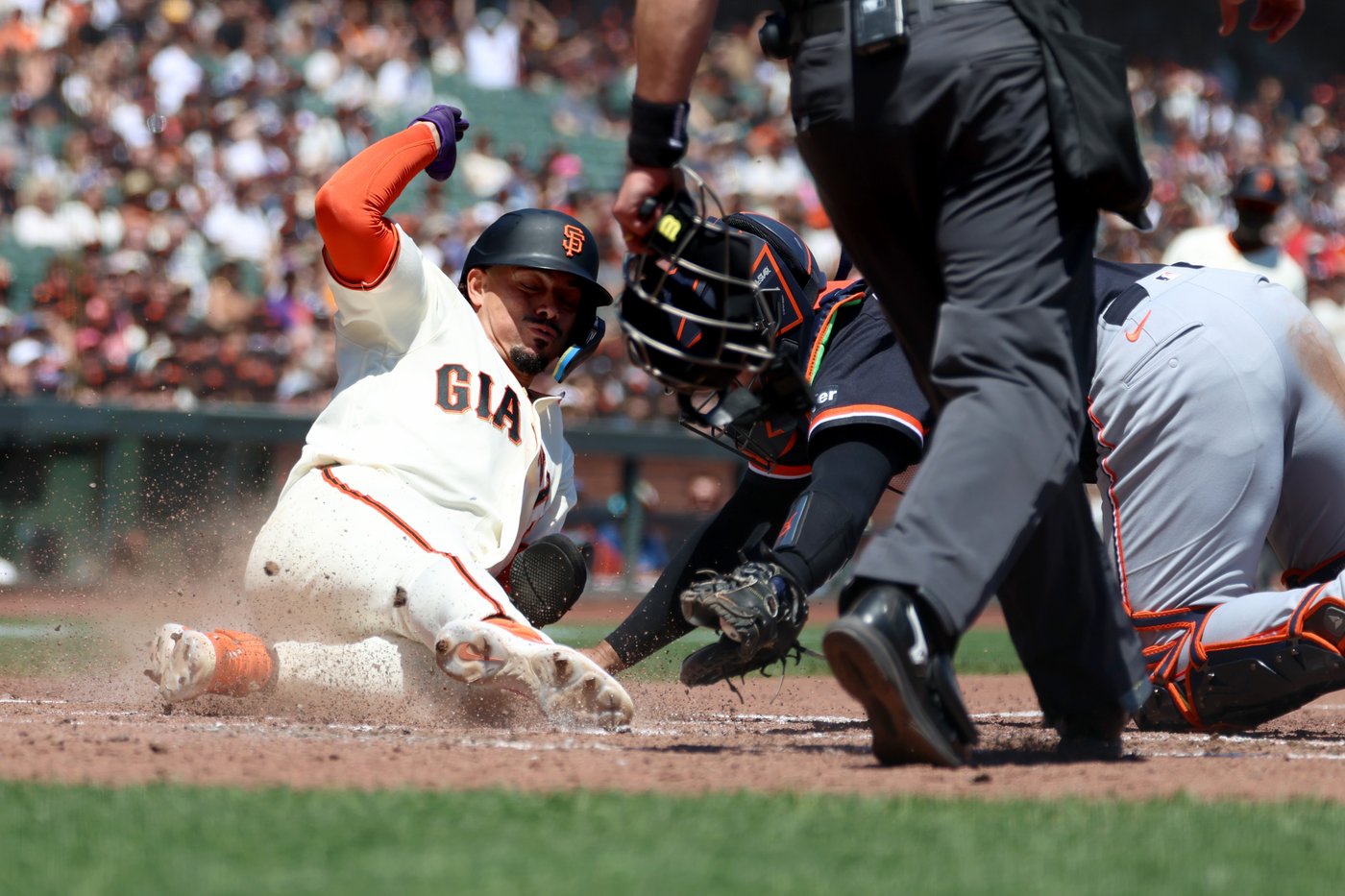 Lee's pinch-hit single in 10th sends Tigers past Giants 3-1 after Melton and Webb duel on mound | iNFOnews.ca