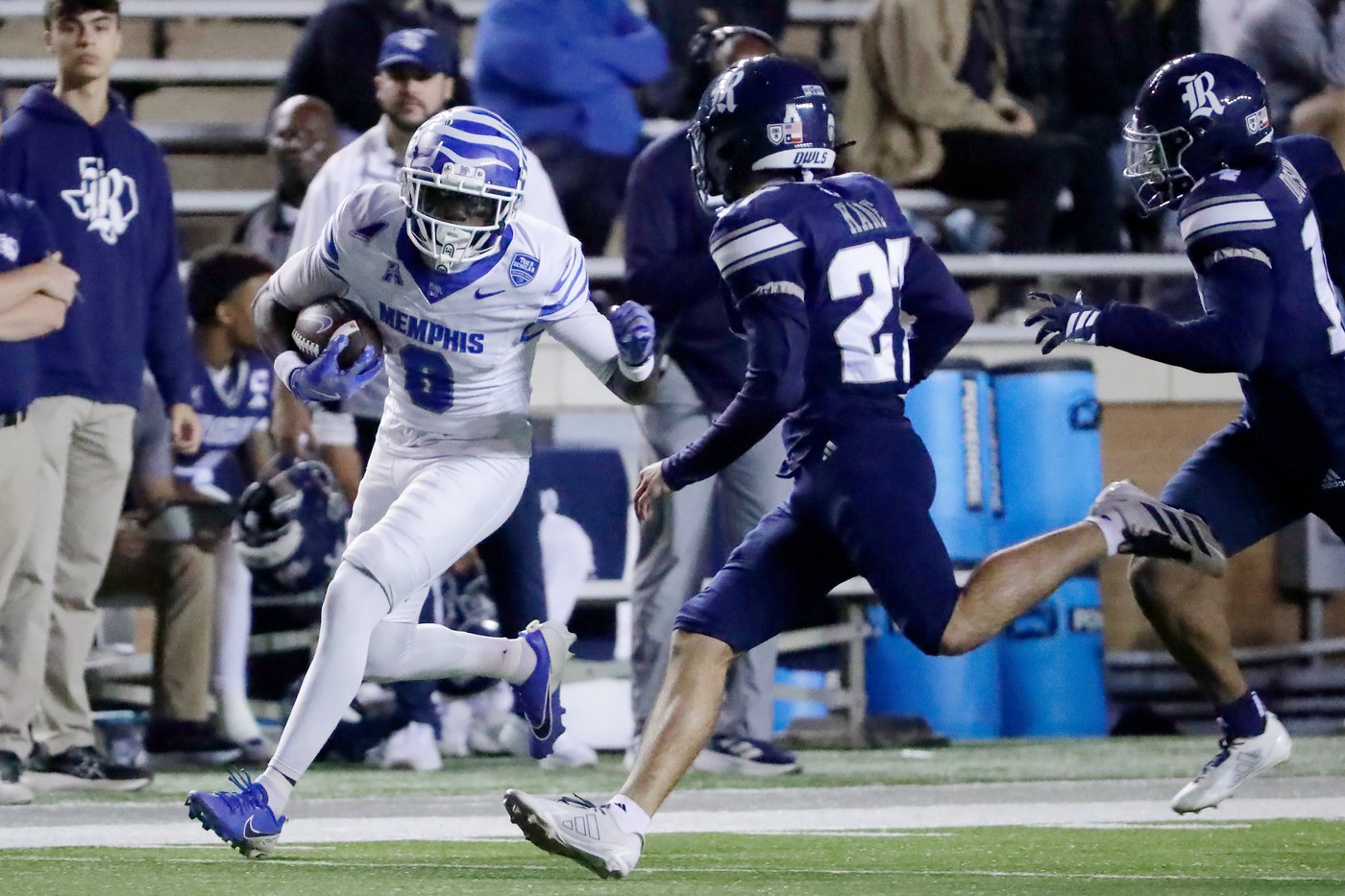 Frank Peasant rushes for three TDs, No. 25 Memphis defeats Rice 38-14 | iNFOnews.ca Frank Peasant rushes for three TDs, No. 25 Memphis defeats Rice 38-14 | iNFOnews.ca