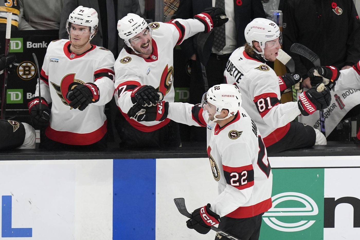 Ullmark wins in return to Boston as Senators edge Bruins 3-2 in overtime | iNFOnews.ca