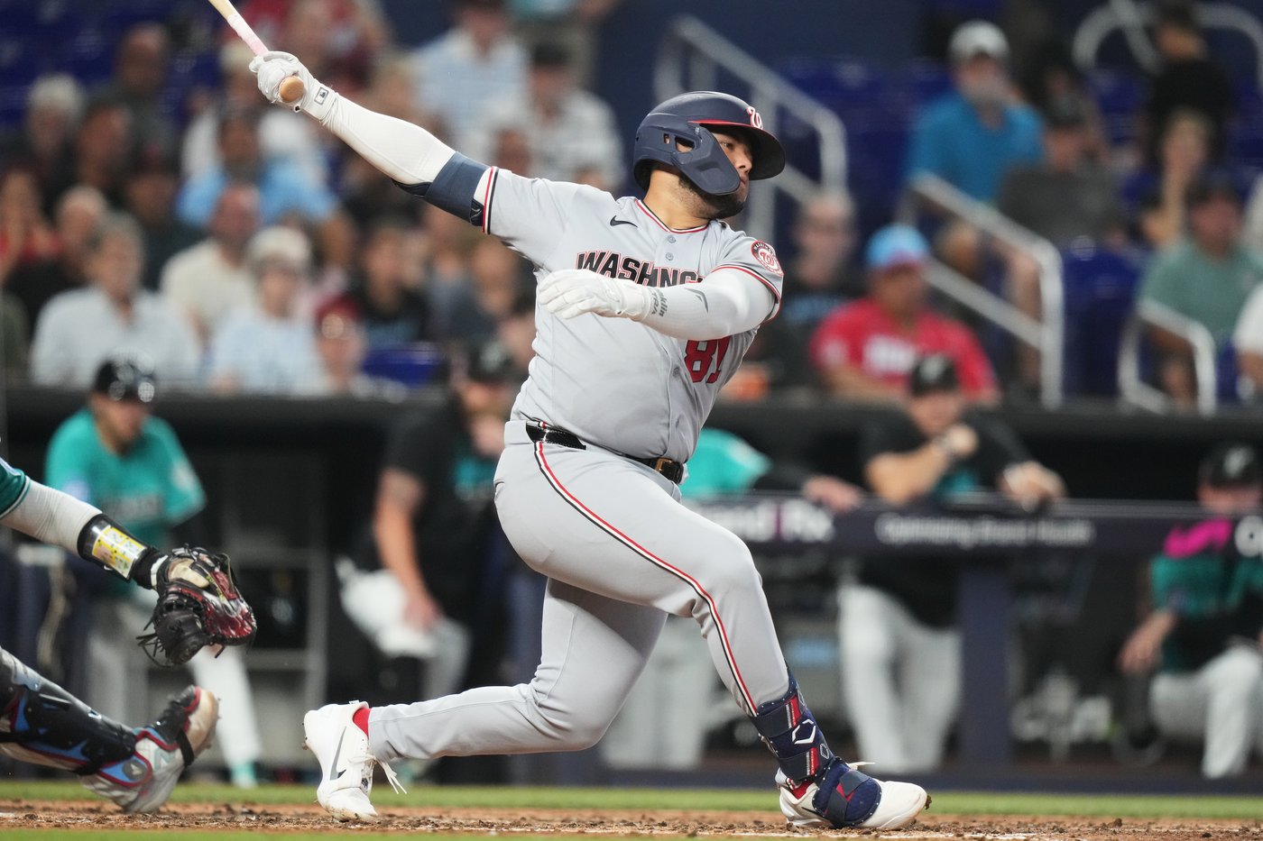 Edwards hits go-ahead single to lift Marlins to win over Nationals and series sweep | iNFOnews.ca Edwards hits go-ahead single to lift Marlins to win over Nationals and series sweep | iNFOnews.ca