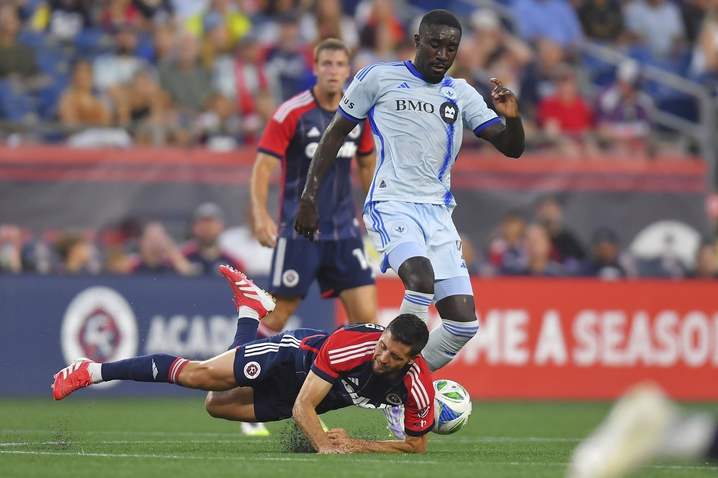 Owusu, Sealy and Escobar score goals as Montreal beats Revolution, snaps 4-game winless skid | iNFOnews.ca