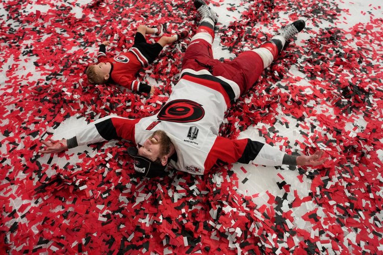 Jaccob Slavin joins Ken Morrow as only Americans to win Olympic gold, NHL title in same year | iNFOnews.ca