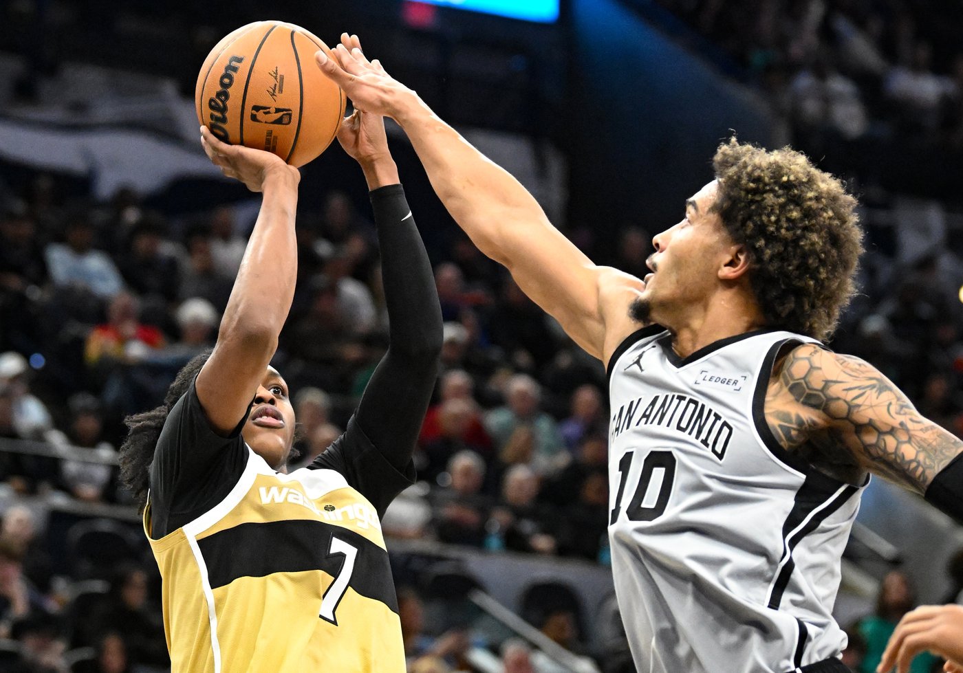 Spurs rebound from NBA Cup loss to beat Wizards 119-94 | iNFOnews.ca Spurs rebound from NBA Cup loss to beat Wizards 119-94 | iNFOnews.ca