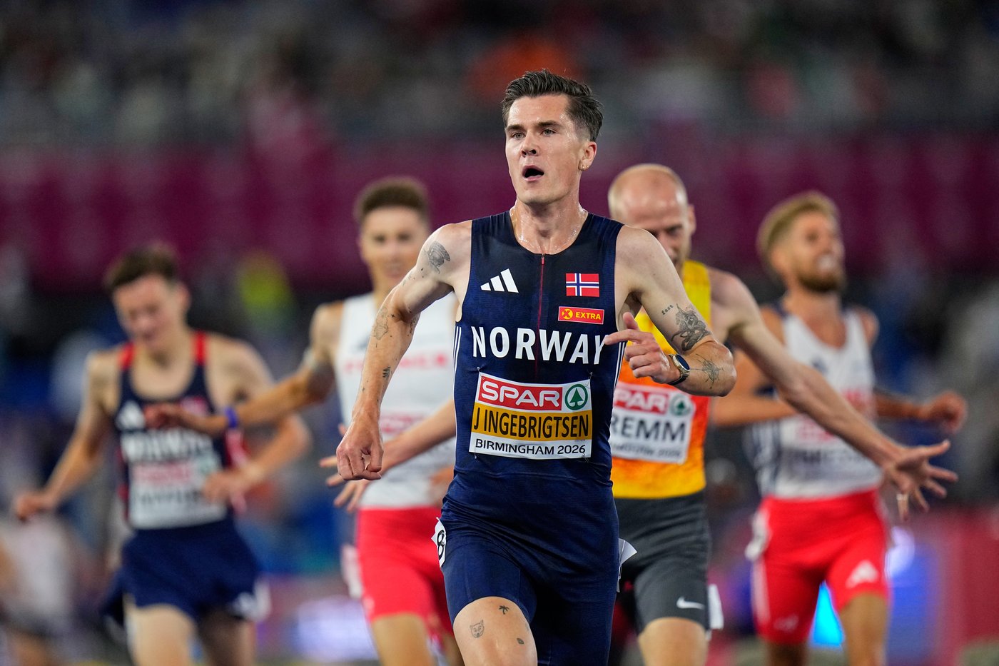 Ingebrigtsen wins 5,000m gold at European championships in return from surgery | iNFOnews.ca