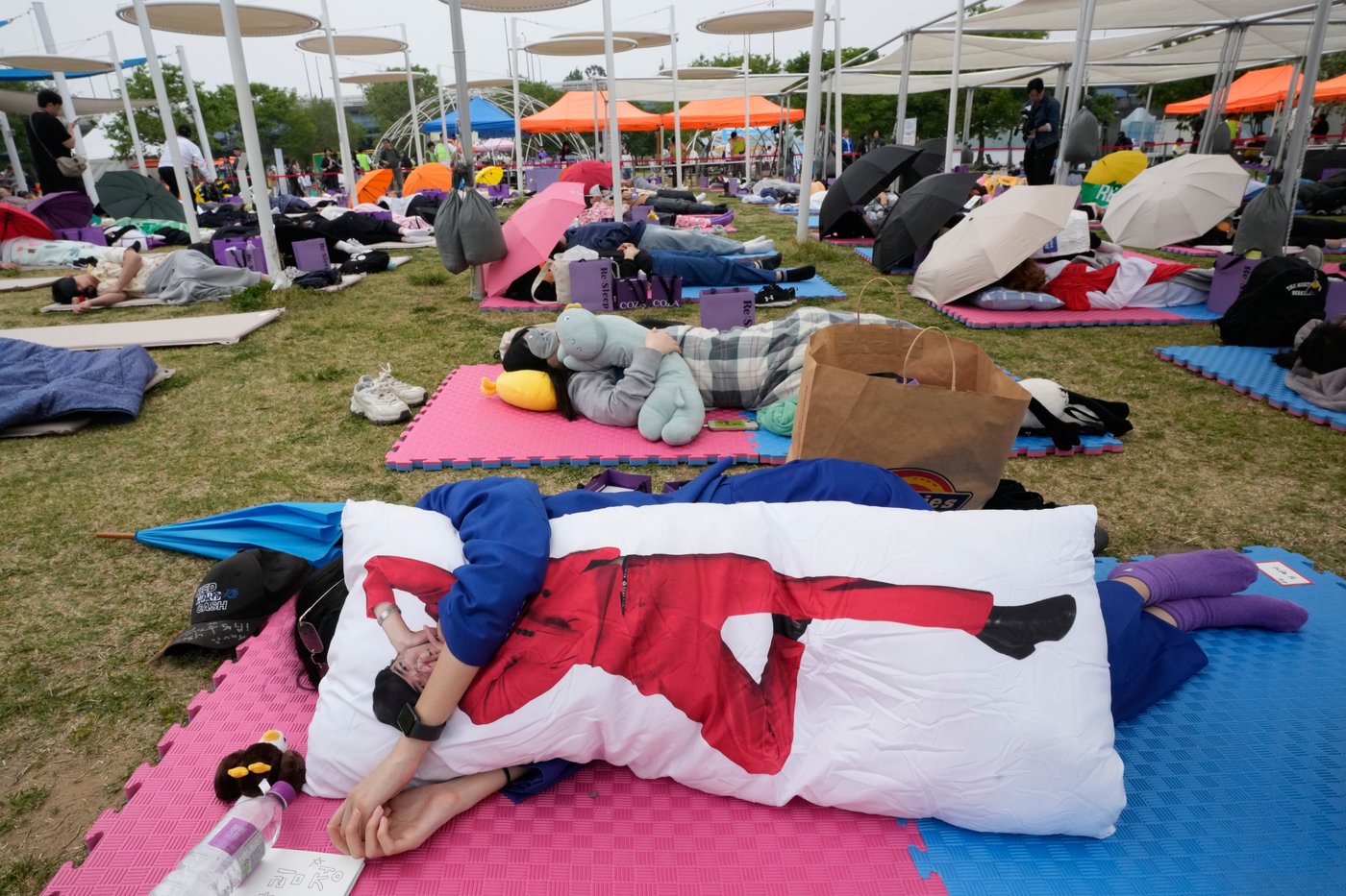 Sleep takes center stage at Seoul's Han River Nap Competition, in photos | iNFOnews.ca