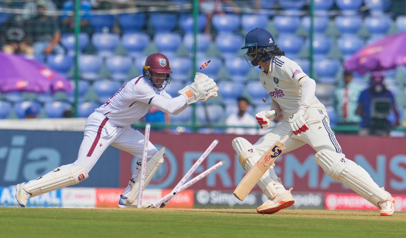 India loses Lokesh Rahul before lunch, 94-1 on Day 1 against West Indies in 2nd cricket test | iNFOnews.ca India loses Lokesh Rahul before lunch, 94-1 on Day 1 against West Indies in 2nd cricket test | iNFOnews.ca