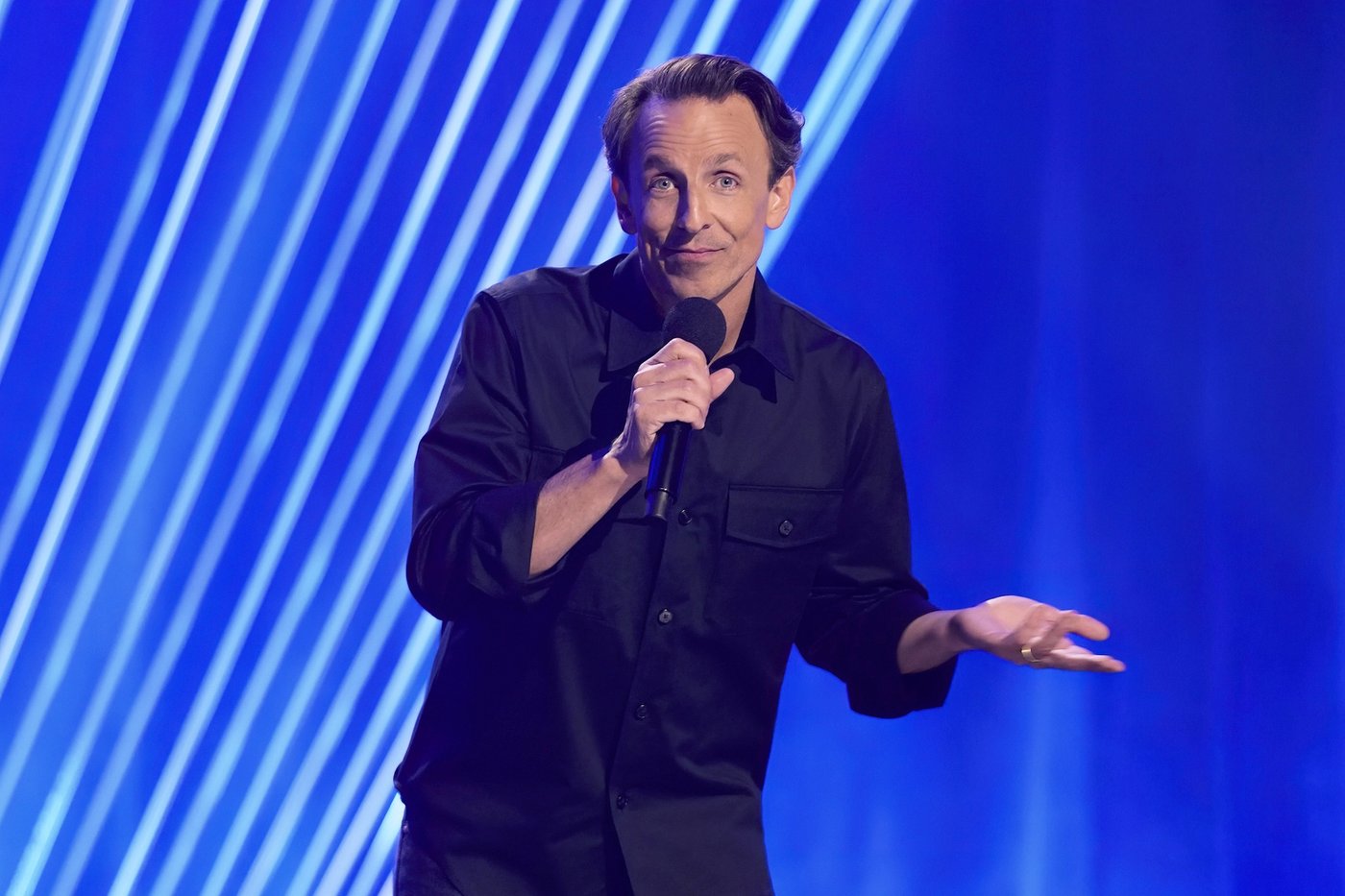 Seth Meyers is trading politics for parenting in new standup special | iNFOnews.ca Seth Meyers is trading politics for parenting in new standup special | iNFOnews.ca
