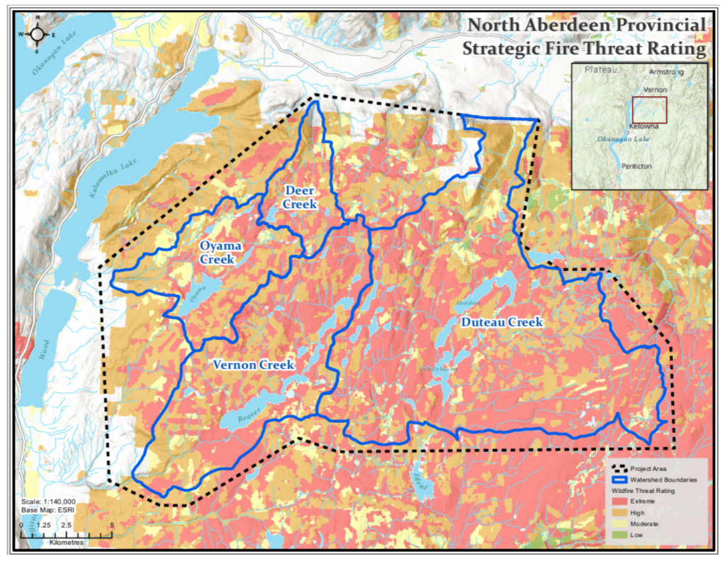 Leaders in the North Okanagan join forces to protect crucial watershed from fire | iNFOnews.ca