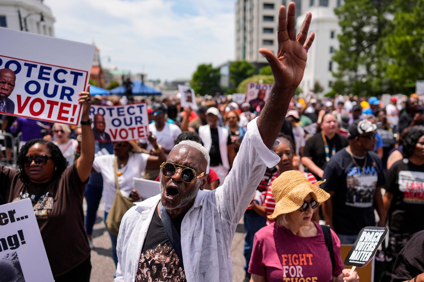In the birthplace of Civil Rights Movement, groups rally to defend Black political representation | iNFOnews.ca In the birthplace of Civil Rights Movement, groups rally to defend Black political representation | iNFOnews.ca