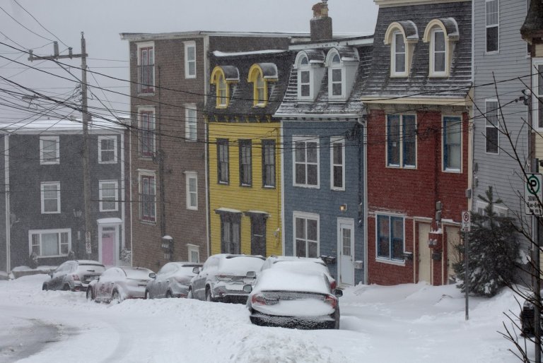 Much of N.L. under winter storm warnings as heavy snow and winds hit the coast | iNFOnews.ca
