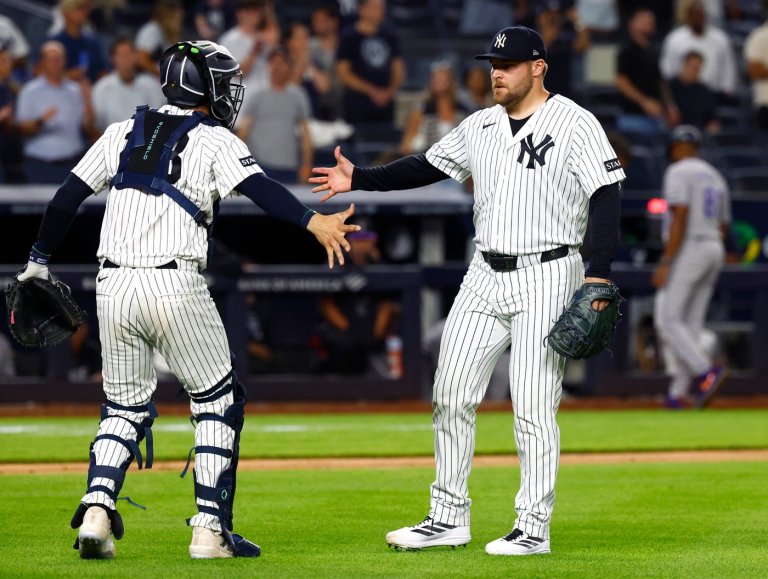 Judge hitless in return but Yankees clinch 34th straight winning season with 5-3 win over Rockies | iNFOnews.ca