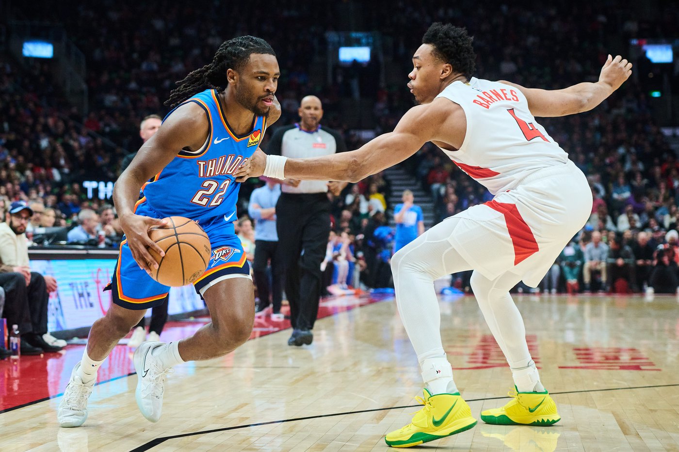 Wallace leads Thunder past Raptors 116-107; Gilgeous-Alexander misses hometown game | iNFOnews.ca Wallace leads Thunder past Raptors 116-107; Gilgeous-Alexander misses hometown game | iNFOnews.ca
