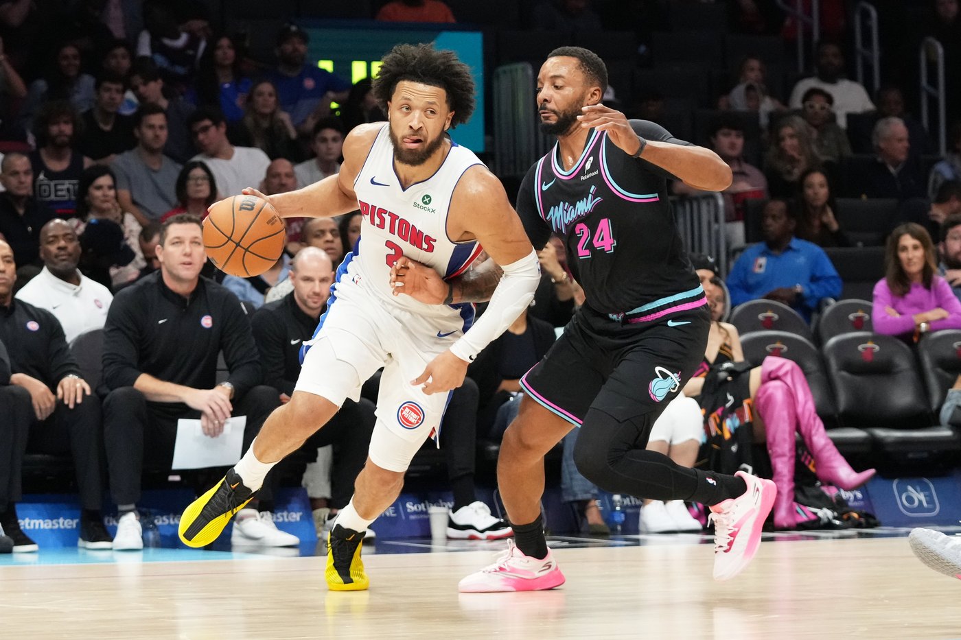 Duncan Robinson gets a win in return to Miami, as Pistons hold off Heat 138-135 | iNFOnews.ca Duncan Robinson gets a win in return to Miami, as Pistons hold off Heat 138-135 | iNFOnews.ca