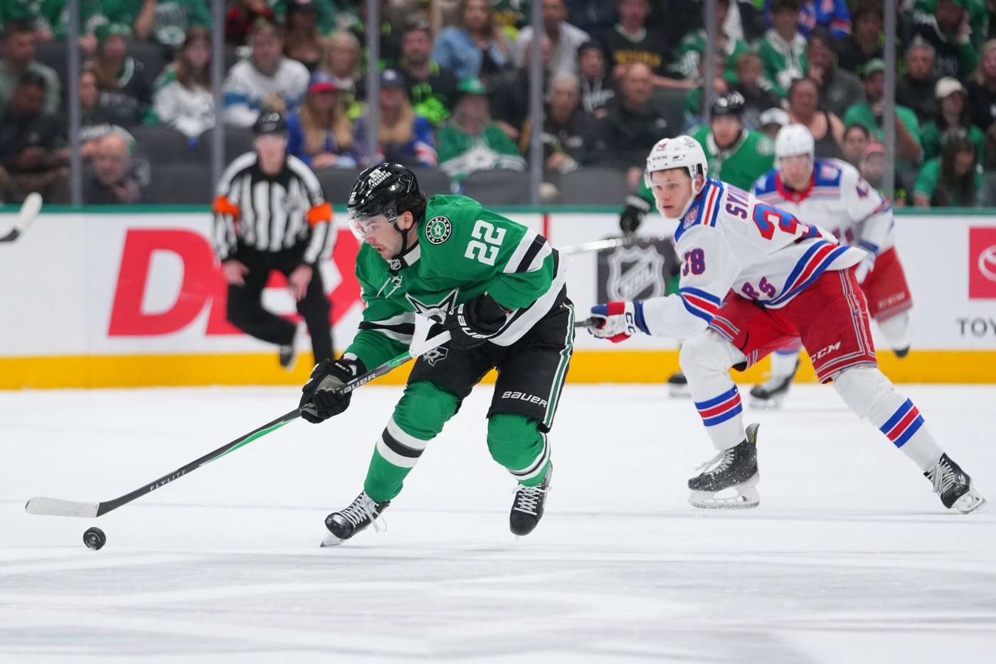Robertson scores twice, Oettinger earns shutout as Stars beat Rangers 2-0 and clinch 2nd in Central | iNFOnews.ca Robertson scores twice, Oettinger earns shutout as Stars beat Rangers 2-0 and clinch 2nd in Central | iNFOnews.ca