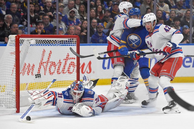 Shesterkin stops 37 shots, Sullivan gets 1st win as Rangers' coach in 4-0 victory over Sabres | iNFOnews.ca