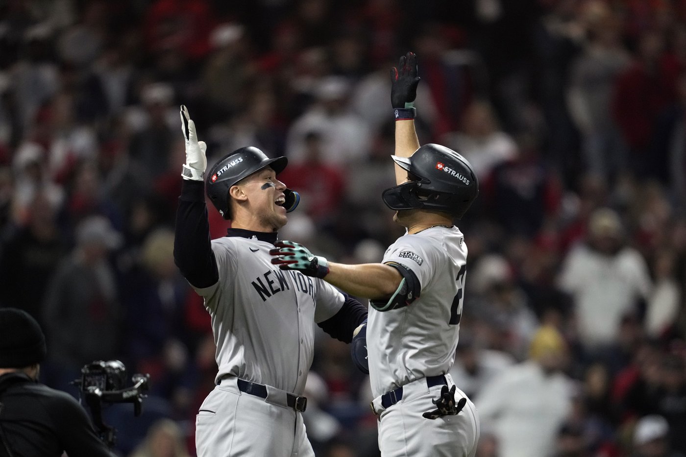 Yankees get to Guardians closer Clase again, score 2 runs in 9th to win 8-6 and take 3-1 ALCS lead | iNFOnews.ca Yankees get to Guardians closer Clase again, score 2 runs in 9th to win 8-6 and take 3-1 ALCS lead | iNFOnews.ca