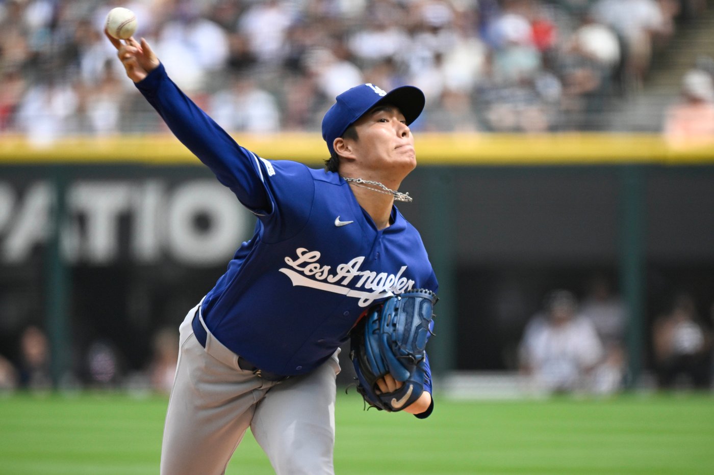Dodgers' Yamamoto loses no-hit bid on Peters' leadoff homer for the White Sox in the 9th inning | iNFOnews.ca Dodgers' Yamamoto loses no-hit bid on Peters' leadoff homer for the White Sox in the 9th inning | iNFOnews.ca