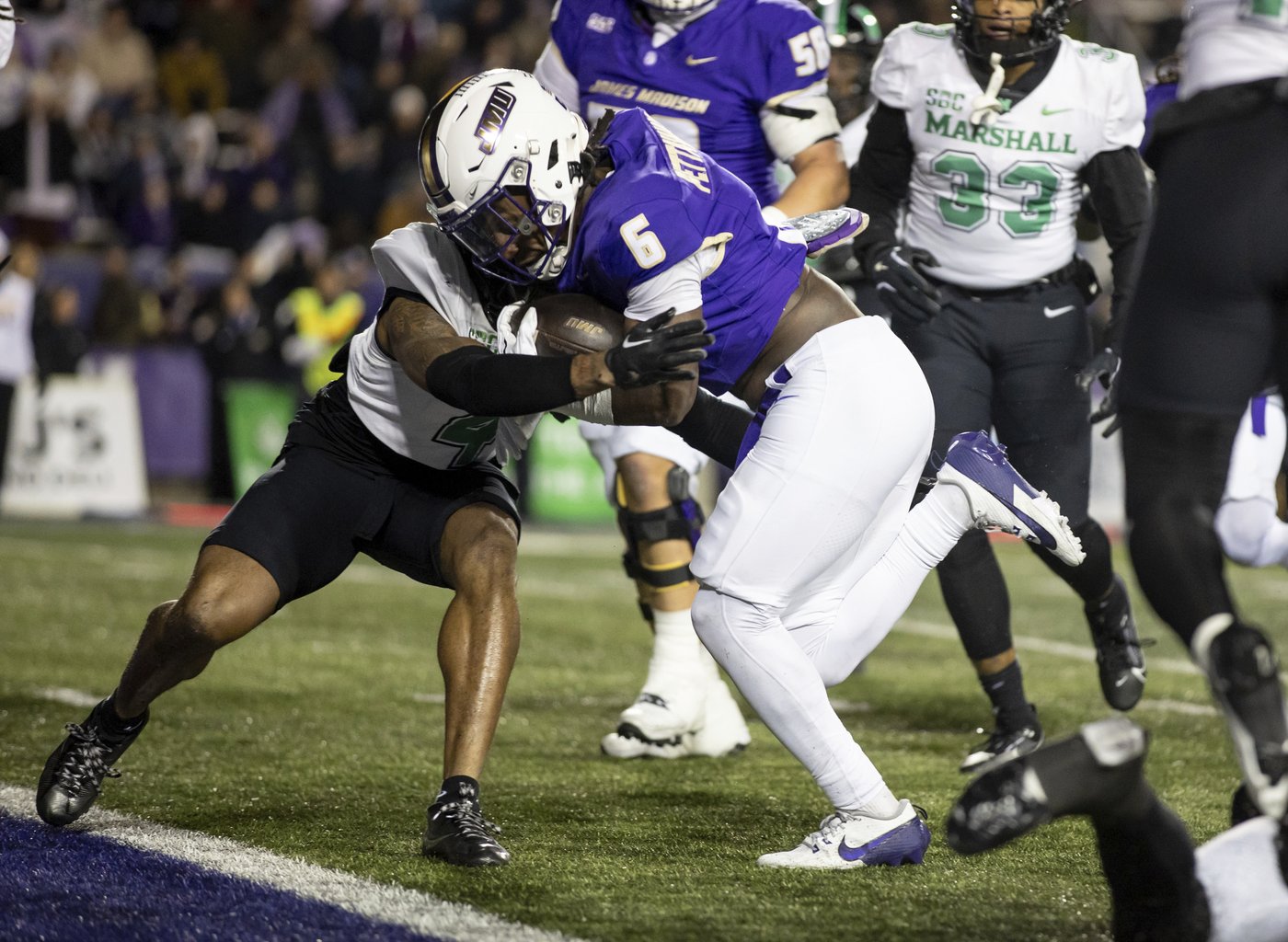 Marshall beats JMU 35-33 in 2OT, clinches program's first berth in Sun Belt Championship | iNFOnews.ca